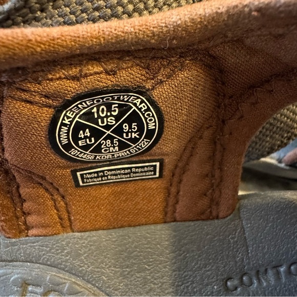 KEEN Mens grey Newport H2 sandals watersport outdoor activewear Shoes 10.5 US 47 - Picture 6 of 12